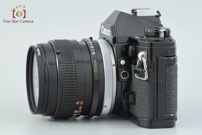 [Used] Canon AE-1 Black + FD 50mm f/1.4 S.S.C.