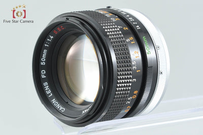[Used] Canon AE-1 Black + FD 50mm f/1.4 S.S.C.