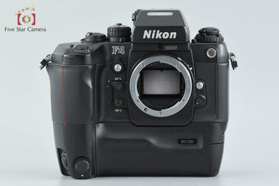[Used] Nikon F4E Film SLR Camera + MB-23 Multi-Power Battery Pack with Original Box