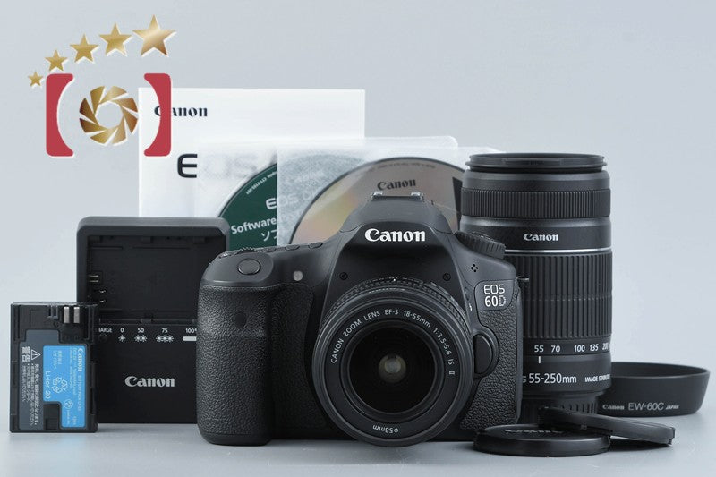 [Used] Canon EOS 60D Double Zoom Kit - Low Shutter Count