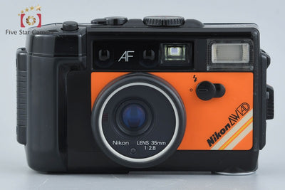 [Used] Nikon L35 AW AD Orange Compact Film Camera with Original Box