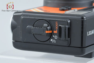 [Used] Nikon L35 AW AD Orange Compact Film Camera with Original Box