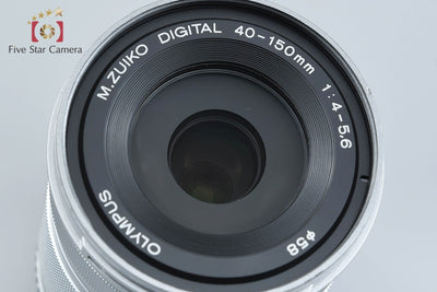 [Used] OLYMPUS M.ZUIKO DIGITAL ED 40-150mm f/4-5.6 R Silver