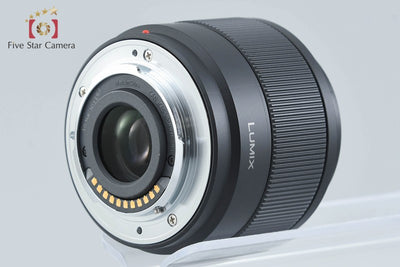 [Used] Panasonic LUMIX G 25mm f/1.7 ASPH. H-H025 Black