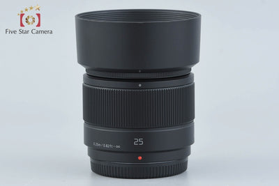 [Used] Panasonic LUMIX G 25mm f/1.7 ASPH. H-H025 Black