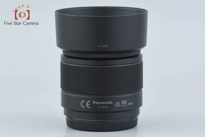 [Used] Panasonic LUMIX G 25mm f/1.7 ASPH. H-H025 Black