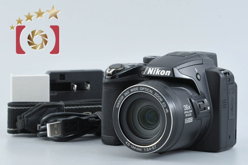 [Used] Nikon COOLPIX P500 Black Compact Digital Camera