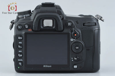 【Used】Nikon D7000 Digital SLR Camera