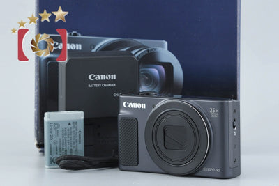 【中古】Canon キヤノン PowerShot SX620 HS ブラック コンパクトデジタルカメラ 元箱付き