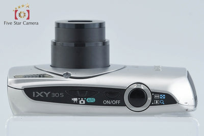 [Used] Canon IXY 30S Silver Compact Digital Camera