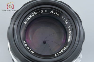 [Used] Nikon NIKKOR-S.C Auto 50mm f/1.4