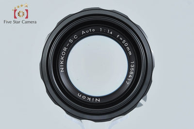 [Used] Nikon NIKKOR-S.C Auto 50mm f/1.4