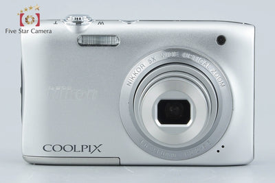 [Used] Nikon COOLPIX S2900 Silver Compact Digital Camera