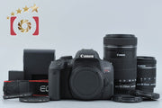 [Used] Canon EOS Kiss X9i Double Zoom Kit - Low Shutter Count