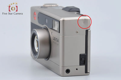 [Used] Leica minilux Silver Compact Film Camera