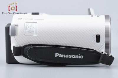 [Used] Panasonic HC-V480MS White Digital High-Definition Video Camera with Original Box