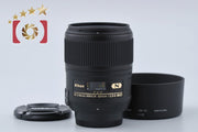 【中古】Nikon ニコン AF-S MICRO NIKKOR 60mm f/2.8 G ED