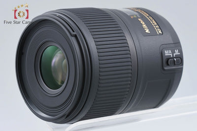 【中古】Nikon ニコン AF-S MICRO NIKKOR 60mm f/2.8 G ED