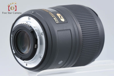 【中古】Nikon ニコン AF-S MICRO NIKKOR 60mm f/2.8 G ED