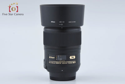 【中古】Nikon ニコン AF-S MICRO NIKKOR 60mm f/2.8 G ED