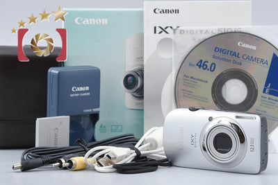 Used Canon IXY Digital 510 IS Silver Compact Digital Camera with Original Box