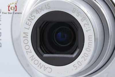 Used Canon IXY Digital 510 IS Silver Compact Digital Camera with Original Box
