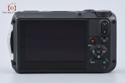【中古】RICOH リコー PENTAX ペンタックス WG-60 オレンジ 防水アクションカメラ シャッター回数僅少