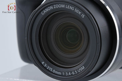 [Used] Canon PowerShot SX50 HS Black Compact Digital Camera