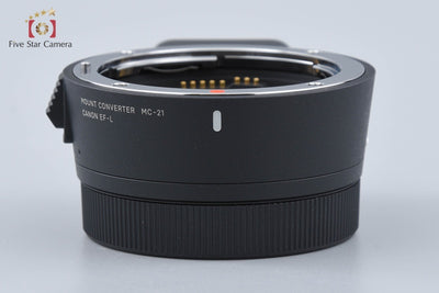 【中古】SIGMA シグマ マウントコンバーター MC-21 Canon EF-L用 Canon EF → ライカLマウント 元箱付き