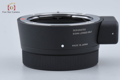【中古】SIGMA シグマ マウントコンバーター MC-21 Canon EF-L用 Canon EF → ライカLマウント 元箱付き