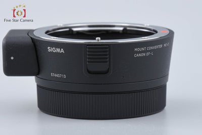 【中古】SIGMA シグマ マウントコンバーター MC-21 Canon EF-L用 Canon EF → ライカLマウント 元箱付き