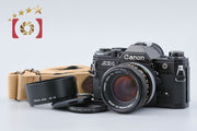 [Used] Canon AE-1 Black + FD 50mm f/1.4 S.S.C.