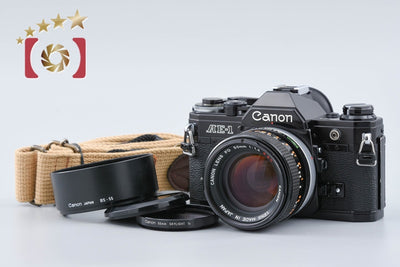 [Used] Canon AE-1 Black + FD 50mm f/1.4 S.S.C.