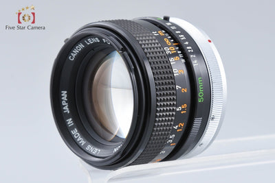 [Used] Canon AE-1 Black + FD 50mm f/1.4 S.S.C.