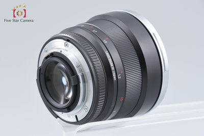 【中古】Carl Zeiss カールツァイス Planar 85mm f/1.4 ZF.2 T* ニコン用