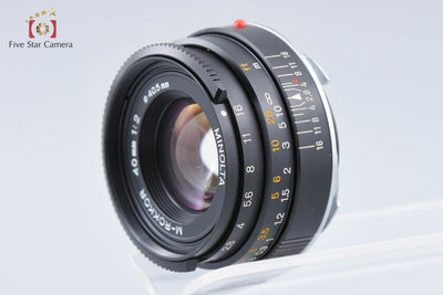 [Used] MINOLTA CLE + M-ROKKOR 40mm f/2