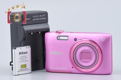 【中古】Nikon ニコン COOLPIX S3600 アザレアピンク コンパクトデジタルカメラ