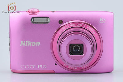 【中古】Nikon ニコン COOLPIX S3600 アザレアピンク コンパクトデジタルカメラ