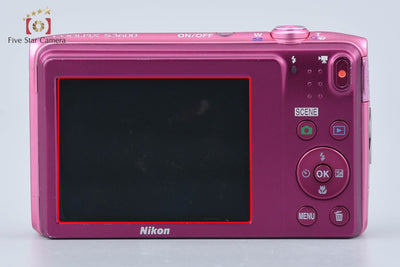 【中古】Nikon ニコン COOLPIX S3600 アザレアピンク コンパクトデジタルカメラ