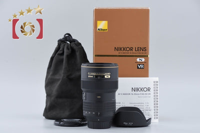 【中古】Nikon ニコン AF-S NIKKOR 16-35mm f/4 G ED VR 元箱付き