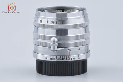 [Used] Canon 50mm f/1.8 L39 Leica Screw Mount