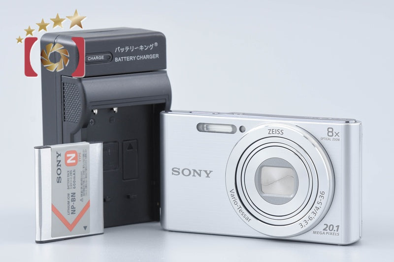 [Used] SONY Cyber-Shot DSC-W830 Silver Compact Digital Camera