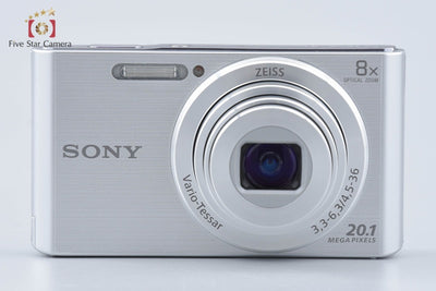 [Used] SONY Cyber-Shot DSC-W830 Silver Compact Digital Camera