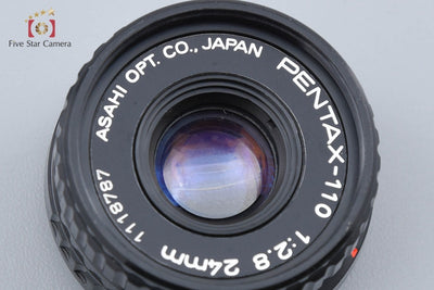 [Used] PENTAX Pentax 110 18mm f/2.8 + 24mm f/2.8 + 50mm f/2.8