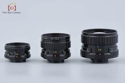 [Used] PENTAX Pentax 110 18mm f/2.8 + 24mm f/2.8 + 50mm f/2.8