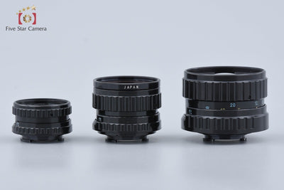 [Used] PENTAX Pentax 110 18mm f/2.8 + 24mm f/2.8 + 50mm f/2.8