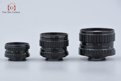 [Used] PENTAX Pentax 110 18mm f/2.8 + 24mm f/2.8 + 50mm f/2.8