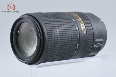[Used] Nikon AF-P NIKKOR 70-300mm f/4.5-5.6 E ED VR with original box