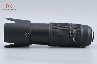 [Used] Nikon AF-P NIKKOR 70-300mm f/4.5-5.6 E ED VR with original box