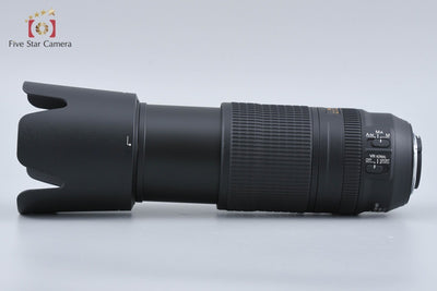 [Used] Nikon AF-P NIKKOR 70-300mm f/4.5-5.6 E ED VR with original box